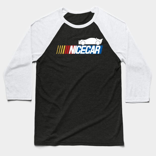 Car Racing Logo Parody For Drivers Race Cars and Car Lovers Baseball T-Shirt by BoggsNicolas